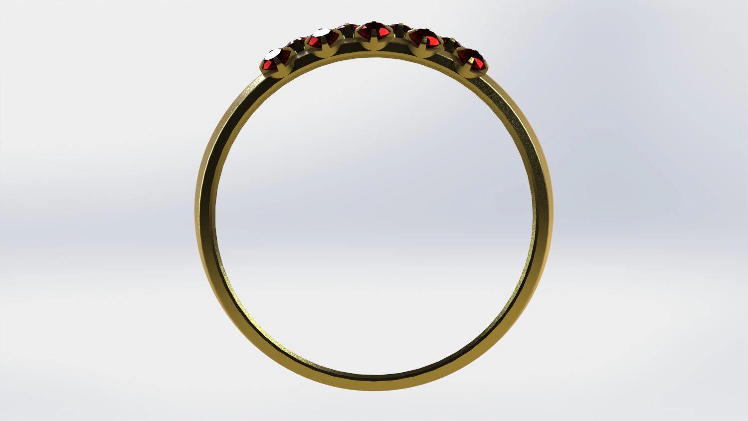 Castle Ring 3D Model .c4d .max .obj .3ds .fbx .stl .blend 