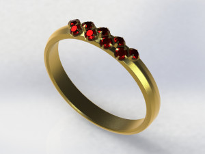 Castle Ring 3D Model