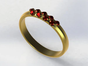 Castle Ring 3D Model