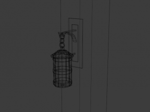 ncient wall lamps 3Dモデル