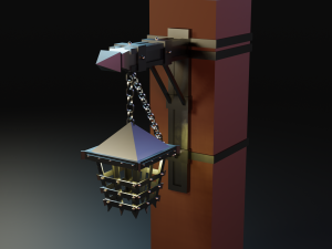ncient wall lamps 3Dモデル