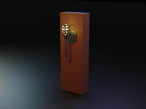 ncient wall lamps 3D Model