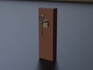 ncient wall lamps 3D Model