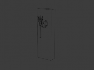 ncient wall lamps 3Dモデル
