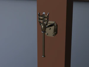 ncient wall lamps 3D Model