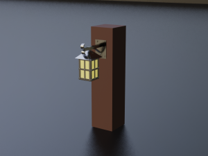 ncient wall lamps 3Dモデル
