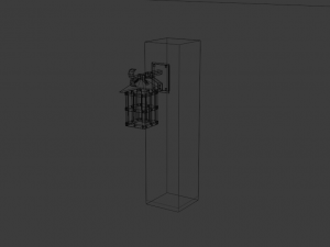ncient wall lamps 3Dモデル