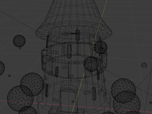 small cartoon ancient castle 3D Модель
