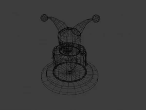 playing card style birthday cakes 3D Model