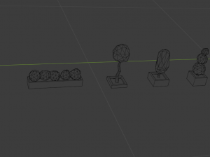 collection of cartoon houses Model 3D