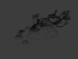 japanese island 3D Модель