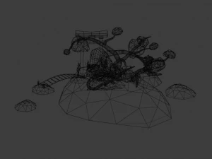 japanese island 3D Model