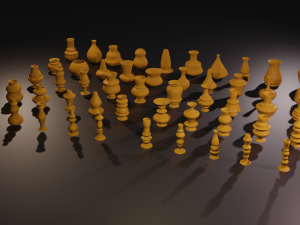 high poly vases without texture 3D Model