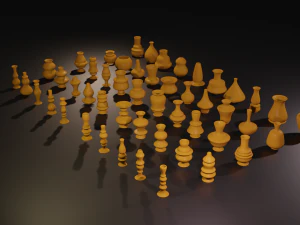 high poly vases without texture 3D Model