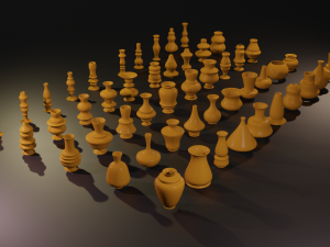 high poly vases without texture 3D Model