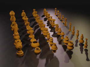 high poly vases without texture 3D Model