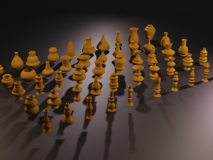 high poly vases without texture 3D Model
