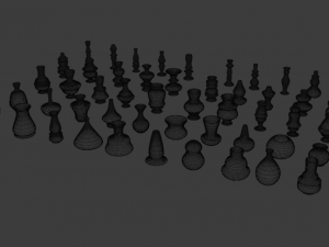 high poly vases without texture 3D Model