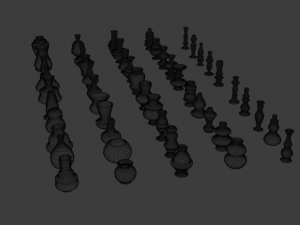 high poly vases without texture 3D Model