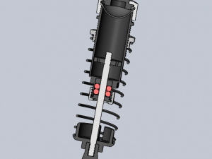 rc 110 shock absorber 3D Model