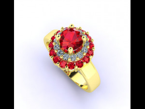 RING 00E52 3D Baskı Modeli