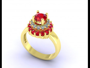 RING 00E52 3D Baskı Modeli
