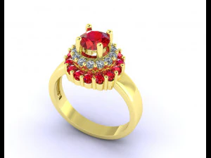 RING 00E52 3D Print Model