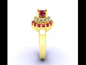 RING 00E52 3D Print Model