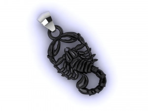 Jewelry pendant scorp 3D Print Model