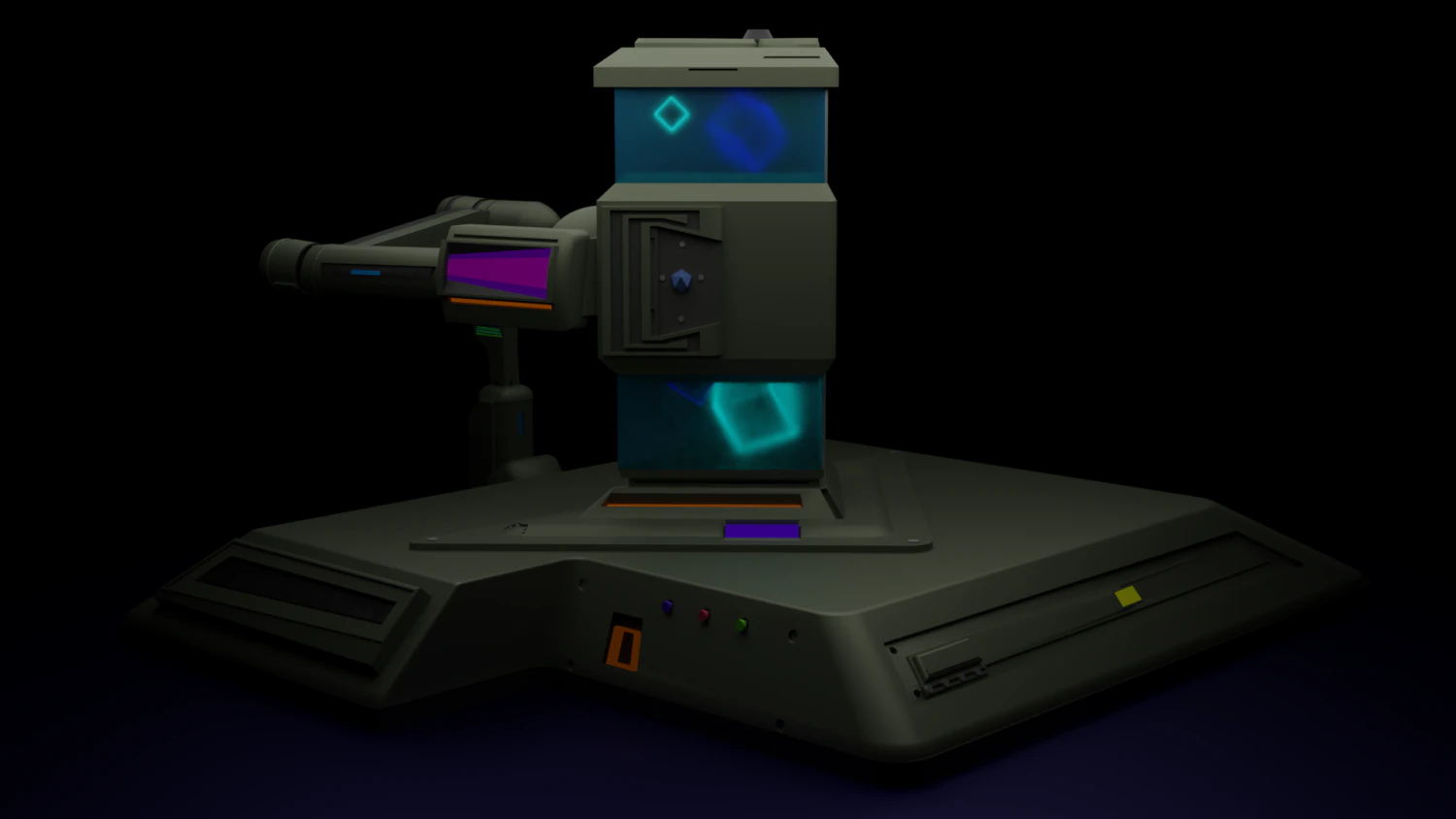 laboratory 3D Model .c4d .max .obj .3ds .fbx .stl .blend 