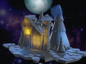 castle 3Dモデル
