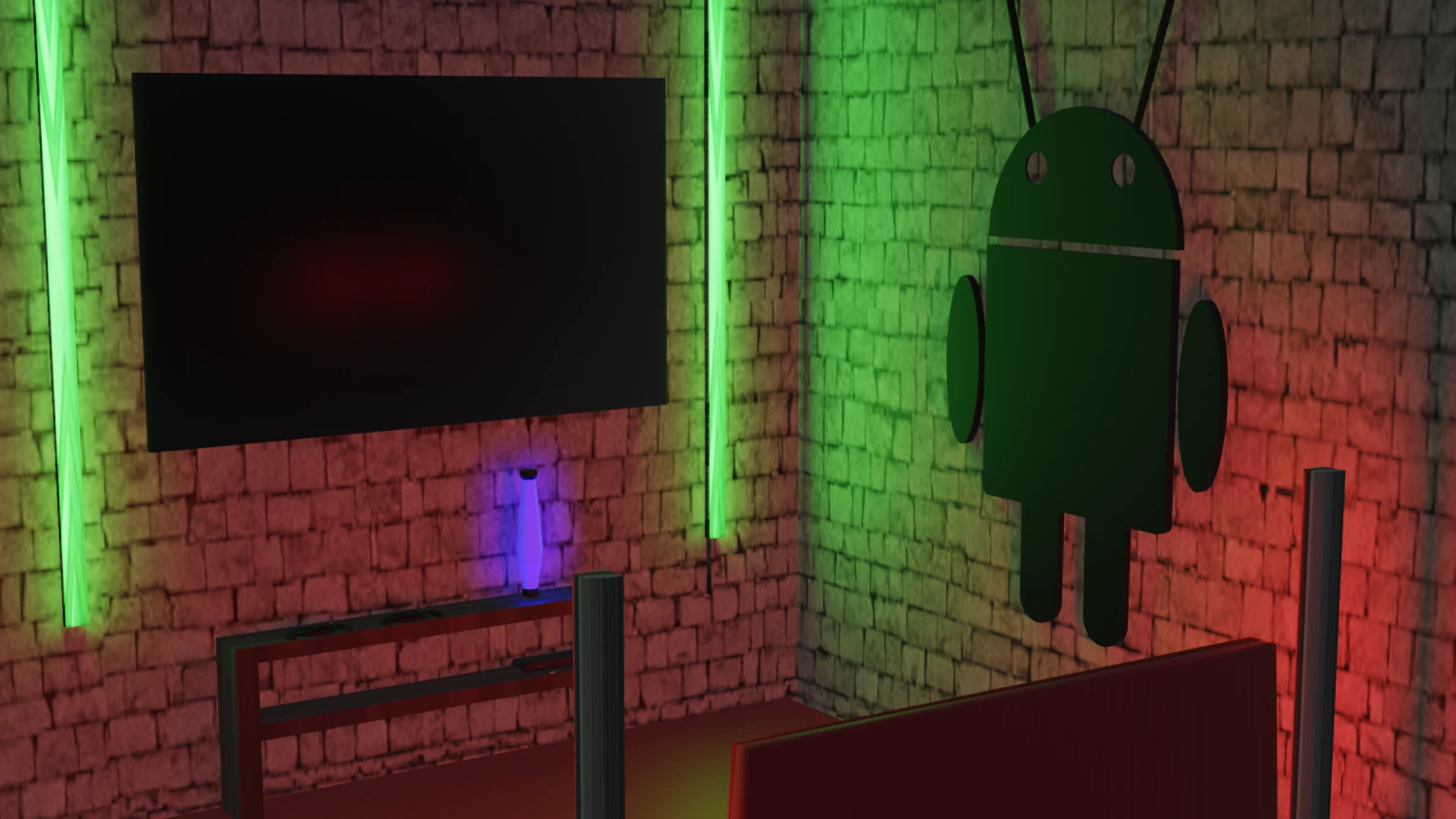 computer room 3D Model .c4d .max .obj .3ds .fbx .stl .blend 