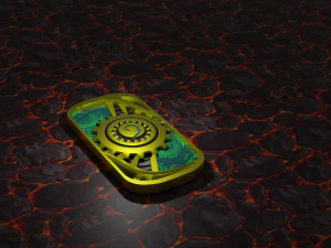 dasar perapian Model 3D