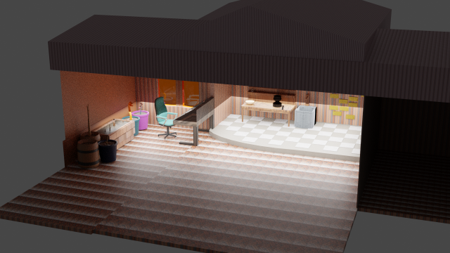 home 3D 模型 .c4d .max .obj .3ds .fbx .stl .blend 