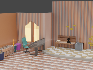 home 3D 模型