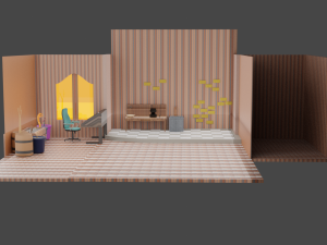 home 3D 模型