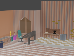 home 3D 模型