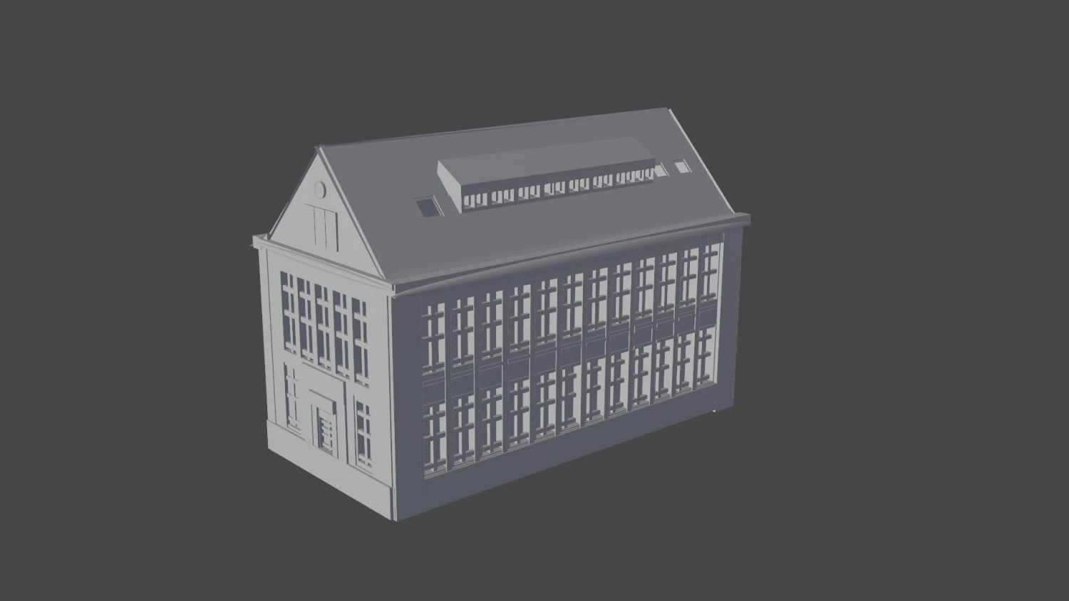school 3D Model .c4d .max .obj .3ds .fbx .stl .blend