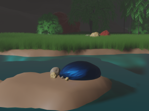 island 3D 模型