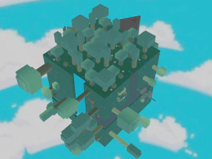 cubic planet 3D Model