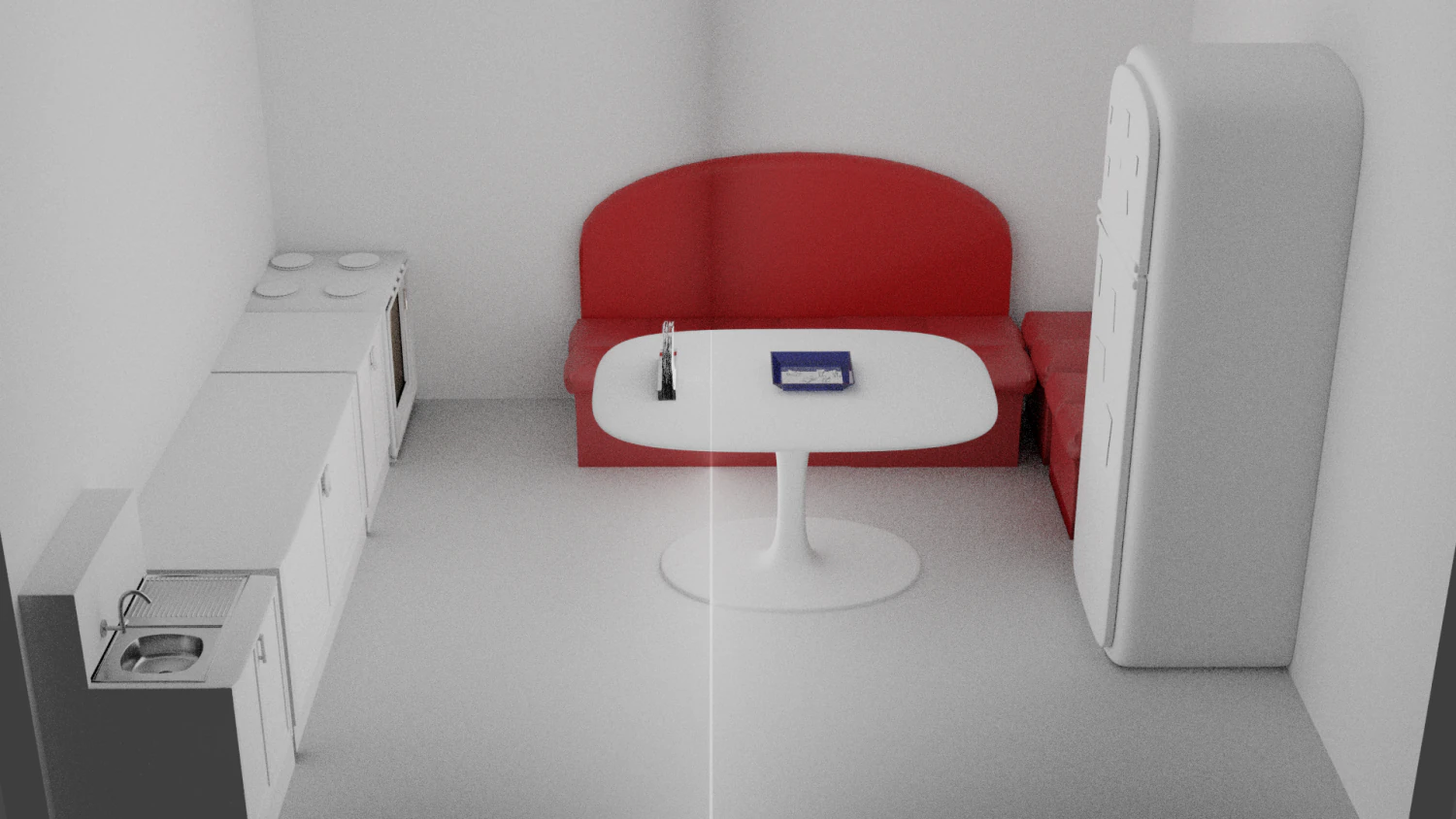 realistic room 3D Model .c4d .max .obj .3ds .fbx .stl .blend