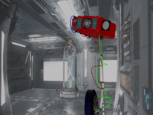 robot 3D-Modell .c4d .max .obj .3ds .fbx .stl .blend 