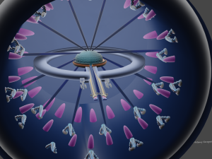space station 3D-Modell