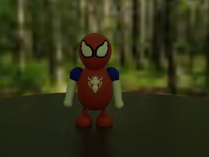a toy spider men Modèle 3D