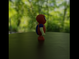 a toy spider men Modelo 3D