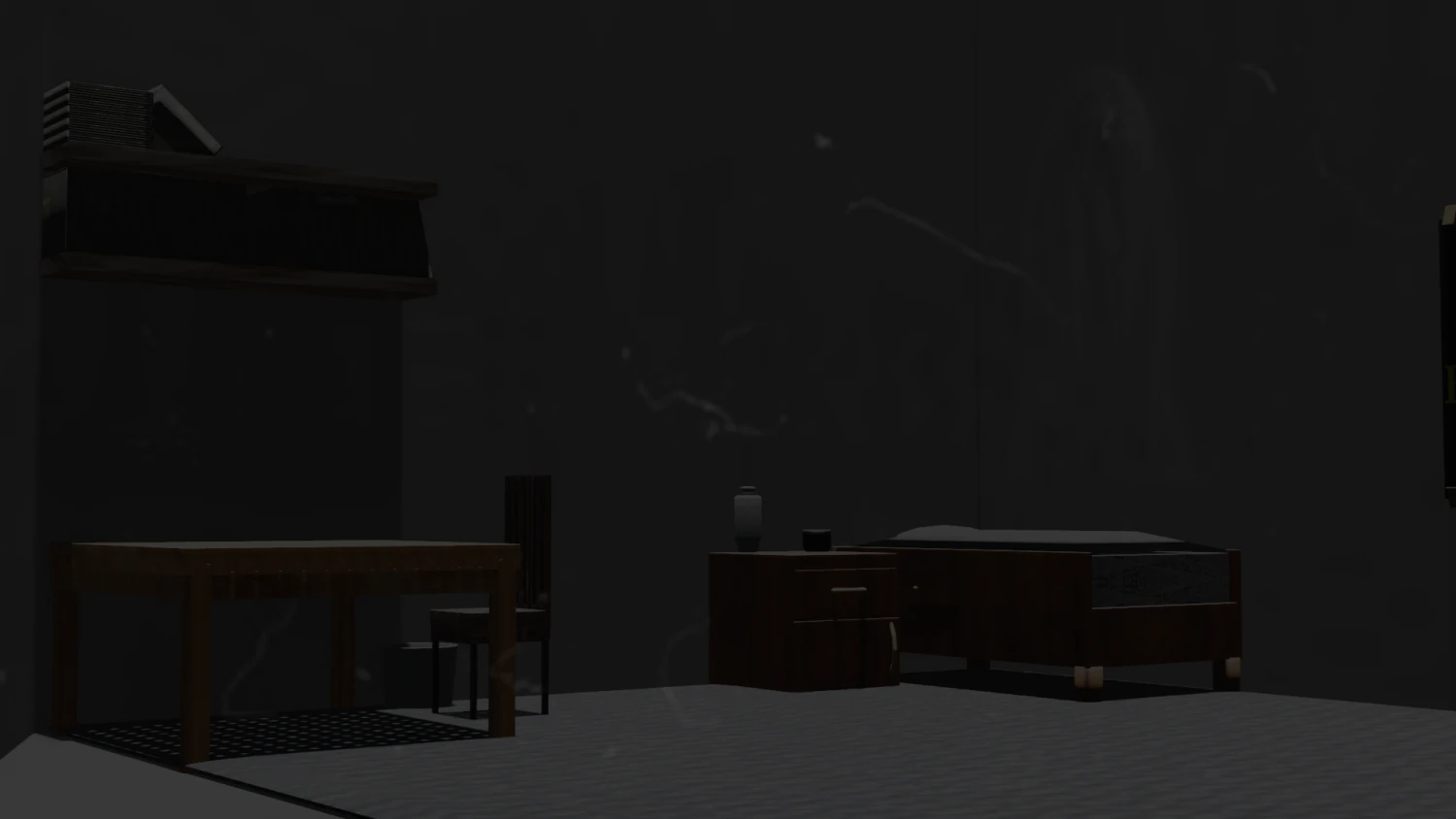 strange room 3D Model .c4d .max .obj .3ds .fbx .stl .blend 