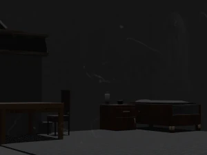 ruangan yang aneh Model 3D