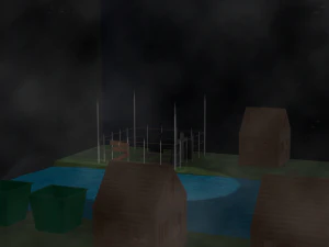 villaggio Modello 3D