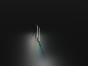 four swords lightsaber battered lightsaber steel sword battered steel sword with plugins 3D 모델