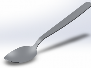 spoon 3D Print Model